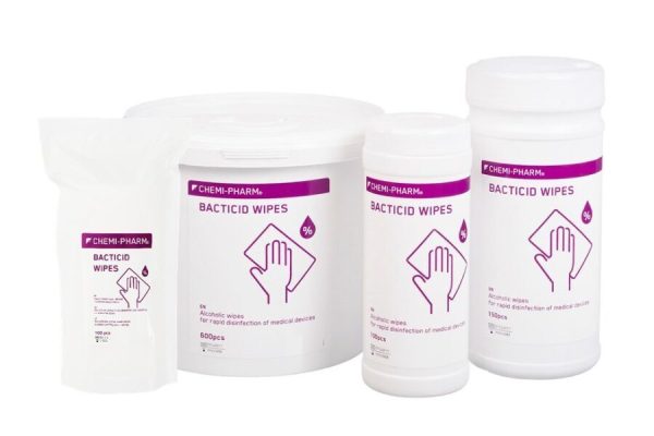 BACTICID WIPES — spirtu saturošas dezinfekcijas salvetes